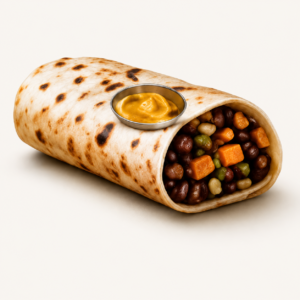 Butter Chicken Burrito