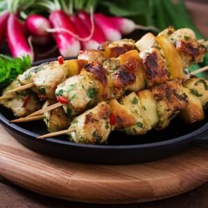 Paneer Tikka Skewers